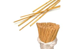 BLESSTRADE Bamboo Canes 5ft - Heavy Duty Garden Canes for Plants Flower Support Pole Sturdy Sticks Stakes Outdoor Indoor, Range of pack 10, 20,30,40,50,100 (10)