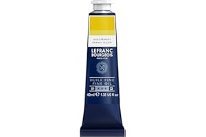 Lefranc Bourgeois Huile Fine Tube 40ml Jaune Primaire