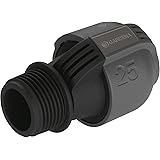 Gardena Sprinklersystem Verbinder: Verbindungsstück für Rohranschluss an Bewässerungsventile und Anschluss an Hausinstallatio