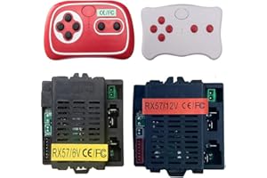 REACHMALL Récepteur CEFCC Welye RX57 6 V 12 V pour enfants - Transmetteur 4G (TX10 et RX57 12 V)