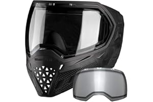 Empire EVS Paintball Maske, schwarz, NinjaSmoke und klarem Thermalglas