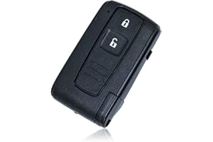 SELYSE Llave plegable de 2 botones para Toyota Prius 2004 2005 2006 2007 2008 2009 Corolla Verso Camry