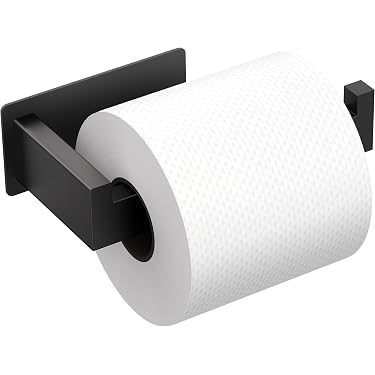De Leon Collections Bear Hugging Nose Toilet Paper Roll Holder – 10.25" Polyresin Wall Mount For Bathroom, Rustic/Cabin Theme Decor, Fun & Functional