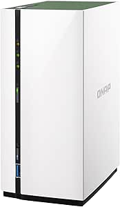 QNAP TS-228A 2 Bay Desktop NAS Enclosure - 1 GB RAM, ARM Quad Core Processor - for Private Cloud and Home Entertainment