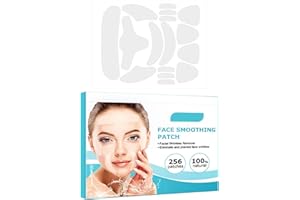 JDXun 256 Stück Anti Falten Pflaster, Pflaster für Gesichtsfalten, Gesichtsfalten Entferner Streifen zum Glätten von Augen Mund oder für Gesicht