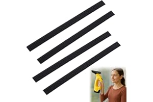 NOENAENI 4Pcs Replacement Blades for Karcher Window Vac Accessories 280mm Replacement Rubber Lips for Karcher Window Squeegee Replacement Blades Compatible with WV1 WV2 WV5 WV50 WV55 WV60 WV75