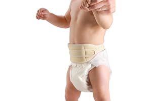 TONUS ELAST Bandage Médical pour Hernie Ombilicale pour Enfants, Ceinture de Soutien du Nombril pour Bébé, Orthèse Herniaire Réglable pour Nourrissons