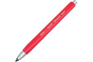 Koh-I-Noor 5347 - Lápiz portaminas (mina de 5,6 mm), color rojo