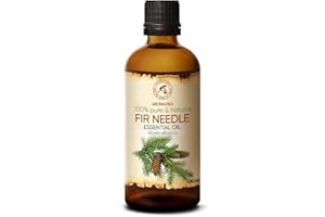 AROMATIKA TRUST THE POWER OF NATURE Fir Needle Siberian Essential Oil 100ml - Abies Sibirica - 100% Pure & Natural - Used for Stress Relief - Calming - Freshen Rooms - Home Fragrances - Fresh Aroma - Fir Essential Oils