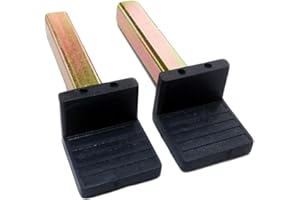 ACUNNY Caballete rueda trasera carga caballete taller con brazo ajustable soporte de rueda de acero elevador motocicleta cabeza horquilla doble cabeza adaptadores caballete soportes de garaje reparación