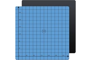 SOOWAY Flex Magnetic Zweischichtdruck Heißbettaufkleber Build Surface Tape für 3D-Drucker Build Platform Beheiztes Bett (300x300mm)