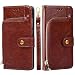 Produktbild Forhouse Huawei Enjoy 9 Hülle,Ledertasche Hülle, Premium PU Leder Schutzhülle Flip Magnet Brieftasche Kartenfach Schlanke stoßfest Schutzhülle für Huawei Enjoy 9 (Brown)