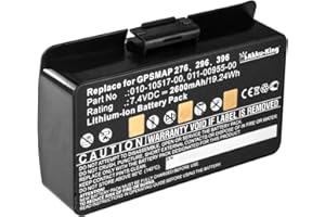 Akku-King Akku kompatibel mit Garmin GPSMAP 276, 276c, 296, 396, 496 - ersetzt 010-10517-01, 011-00955-00 - Li-Ion 2600mAh