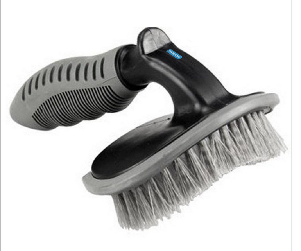 NIKAVI Rubber Car Wheel Tire Hard Brush Hub Clean Wash Useful Brush Car Truck Motorcycle Bike Washing Cleaning Tool - Image 8