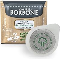 Caffè Borbone Cialda Compostabile, Miscela Nera - 150 Cialde - Sistema ESE