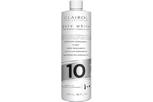 CLAIROL PROFESSIONAL Clairol Pure White 10 Volume Creme Developer for Unisex 16 oz Lightener