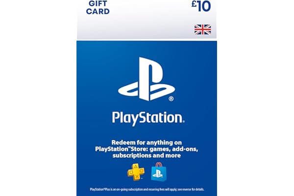 PlayStation Store Gift Card 10 GBP | PSN UK Account | PS5/PS...
