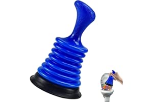 WODEHAHAGOU Sink Plunger Drain Plunger Sink Toilet Plunger Kitchens Baths Strong Drainage Toilet Plunger Shower Drain to Clear Toilet Sink Mini Plunger Shower Plunger Large Plunger