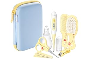 PHILIPS AVENT Philips SCH400/00 Zestaw do Pielęgnacji Niemowląt, Żółty, 10 Części (Old Model)