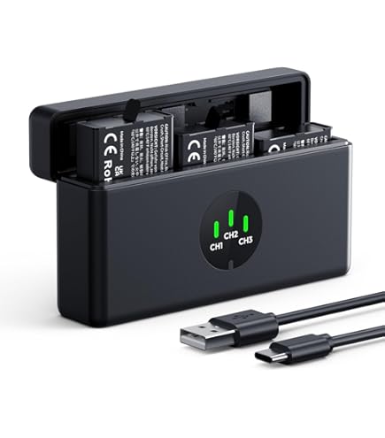 Batteria per DJI Osmo Action 3 4, BCX202 - Batteria Mercato