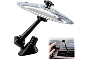 Yeria Cymbale de voiture - Décoration de ventilation - Mini tambour amusant pour voiture - Cadeau pour musiciens, hommes et enfants