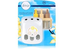 ‎FEBREZE Febreze 3Volution Scented Plug (20ml), Vanilla Starter Kit, Room Fragrance and Air Freshener