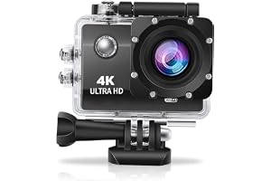 JK Vision 30Fps Action Camera Ultra Hd Underwater Camera 170 Degree Wide Angle 98Ft Waterproof Camera (Light 4K Action (Ac))