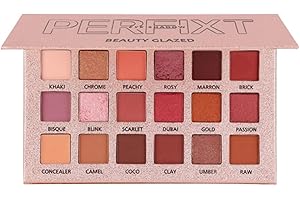 Beauty Glazed 18 Couleurs Ombre à Paupière Matte Shimmer Waterproof Durable Palette de Fard à Paupière hautement pigmentée