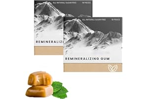 BIUBIULOVE Larineco Remineralizing Gum,Larineco Gum,Larineco Remineralizing Chewing Gum,Larineco Remineralizing Gum Chewing Gum,Larineco Health Gum (36Pcs/2Boxes)
