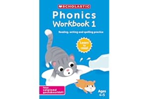Phonics Workbooks: Book 1 Ages 4-6, exactly matches Little Wandle Letters and Sounds Revised - Phase 2 focus sounds - s a t p i n m d g o c k ck e u r h b f l. (Phonics Workbooks)