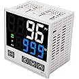 Pid Temperature Controller, Intelligent Temperature Controller Temperature Controller Digital Temperature Controller Thermostat Regulator Automatic Temperature Control Instrument
