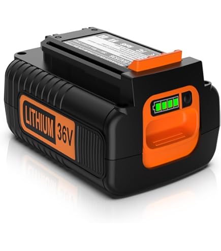 LBXR36 36V Vervanging voor Black Decker 36V 2,5Ah BL20362 LBX2040 LBXR2036 LBX1540 LBX2540 LST136 LHT2436B LSW36 LCC340C LCS1240B BL20362-XJ BL2536-XJ