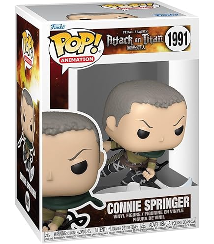 Funko Pop! Vinyl: Animation: Attack on Titan : Erwin - (One-Armed) - Figurine en Vinyle à Collectionner - Idée Funko Pop! Vinyl: Animation: Attack on Titan : Erwin - (One-Armed) - Figurine en Vinyle à Collectionner - Idée