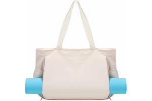 KIMWADALH Bolsas para Colchoneta Yoga Bolsa para Esterilla Yoga Mat Bag Bolsos Bandolera Tote Bolsa de Transporte para Deporte,Gimnasio, Bolsa de Hombro Mujeres