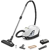 K&auml;rcher elektrikli s&uuml;p&uuml;rge DS 6 - aksesuarlar dahil su filtreli (650 W, menzil 10,2 m, 2,1 m hortum, 3 nozul, filtre)