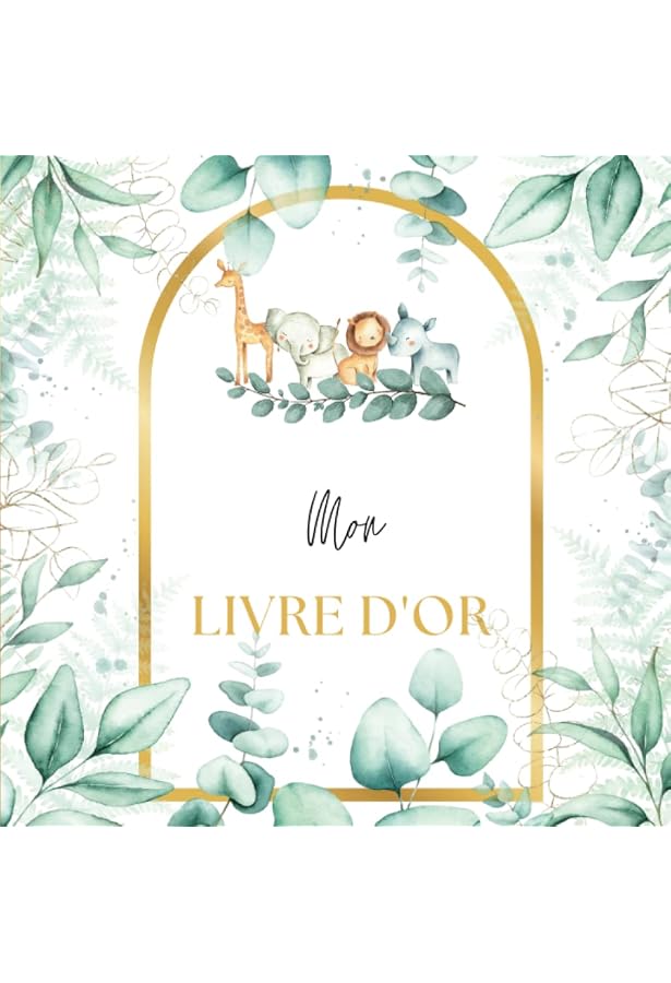 Livre D'Or Pour Fête Prénatale Ou Baptême - Cadre En Bois Blanc 21x29.7 Cm - Avec Cartes Et Autocollants - Cadeau Souvenir - 3