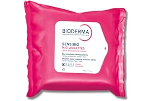Amerikas Bioderma Sensibio H2o Micelle Solution Make-up Removing Wipes Wipes, 25 Unità
