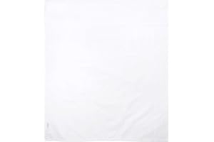 Meyco Baby Uni Bettlaken für Wiege, Kinder Bettlaken (aus 100% Baumwolle, atmungsaktiv, perfekt für Sommer & Winter, Baby Zubehör, 75 x 100 cm), White