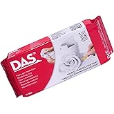 طين سيراميك DAS، أبيض، 1/2 كجم