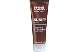 AnneMarie Börlind Sunless Bronze Unisexe, Lotion autobronzante, (1 x 75 ml)