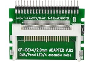 VIFER CF Merory Card per Laptop IDP 44Pin da 2,5 Pollici Maschio Compact Flash CF a Scheda Adattatore SSD per Laptop SSD IDE 44 Pin da 2,5 Pollici
