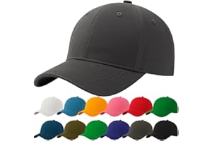 4sold Cappellino Uomo Donna 100% Cotone Leggero e Traspirante con Visiera Regolabile – Berretto Estivo Casual Sportivo per Tempo Libero, Golf, Viaggi