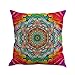 Produktbild Xinan Kissenbezug Geometrie Bohemian Pillowcase Kissen Sofa Home Dekor 45x45 (45cm*45cm/18 * 18“, E)