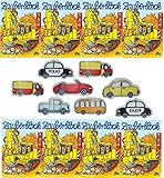 Dazu 8 schöne Radiergummis im Auto / LKW Design.