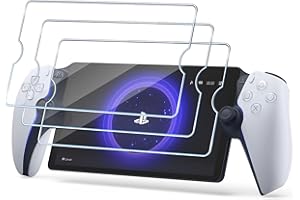 HidWee Compatible avec Sony Playstation PS5 Portal Verre Trempé, 3 Pièces 9H Dureté Protection Écran, Ultra HD, Sans Bulles, Anti-rayure, Film Protection D'écran pour PS5 Playstation Portal