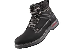 Dockers by Gerli Black Hombre Botas de cordones Negro