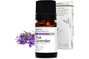 Lavanda Vera BIO (Lavandula officinalis) - 5 mL - Olio Essenziale Chemiotipizzato e Certificato AB - Aroma Labs - Made in France