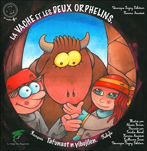 couverture de : La vache et les deux orphelins