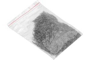 SALMUE Aghi in acciaio inossidabile da 0,2 mm/0,3 mm/0,4 mm/0,5 mm x 5 mm, per lucidatrici e buratti ad aghi magnetici, 100 g (0,5 mm)