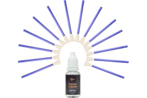 Kit di pulizia del sensore UES per fotocamere Micro Four Thirds M 4/3 MFT Mirrorless MILC e ILDC: 14 tamponi + 15 ml di detergente per sensori